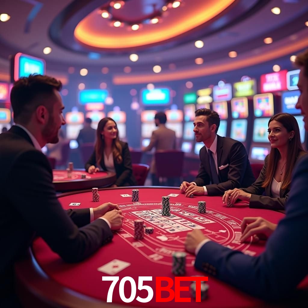 Interface do App 705bet